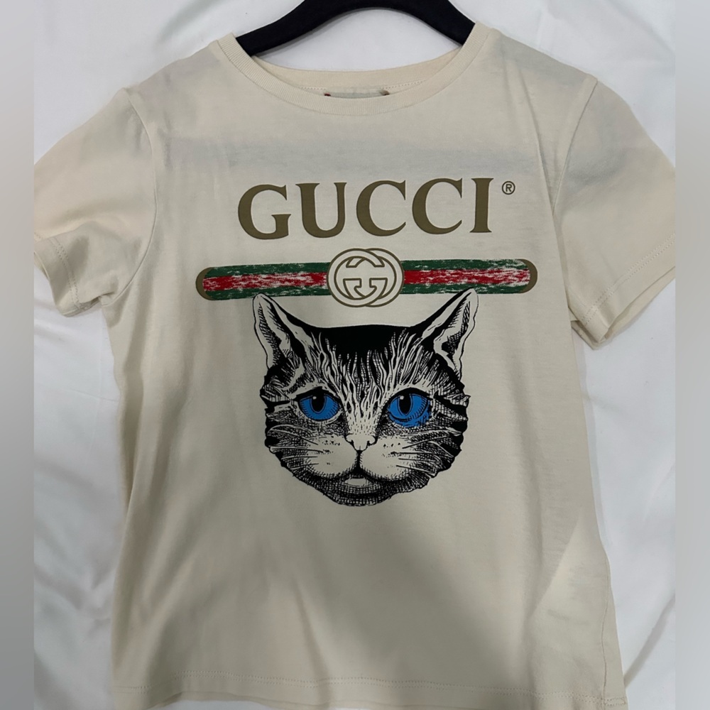 Gucci kids tshirt with logo